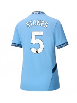 Zenske Futbalové oblečenie Manchester City John Stones #5 2024-25 Krátky Rukáv - Domáci